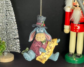 Caroling Eeyore, Boyds Bears Collection for Disney, Pooh's Holiday Caroling