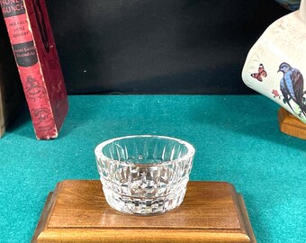 Waterford Crystal "Glenmore" Cut Open Salt Dip