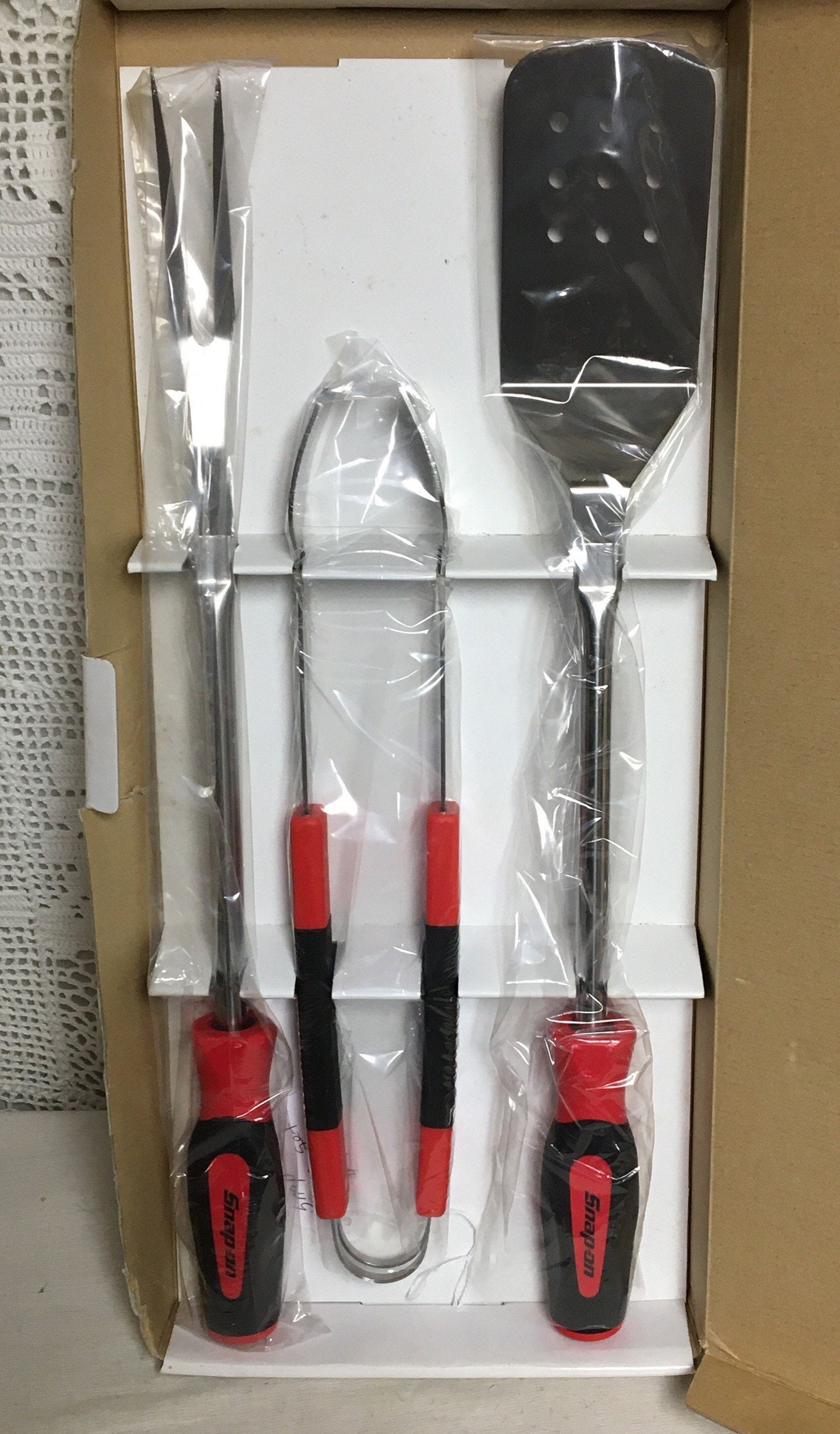 SnapOn Tools, 3 Piece BBQ Set, Grill Utensils New Old Stock in the
