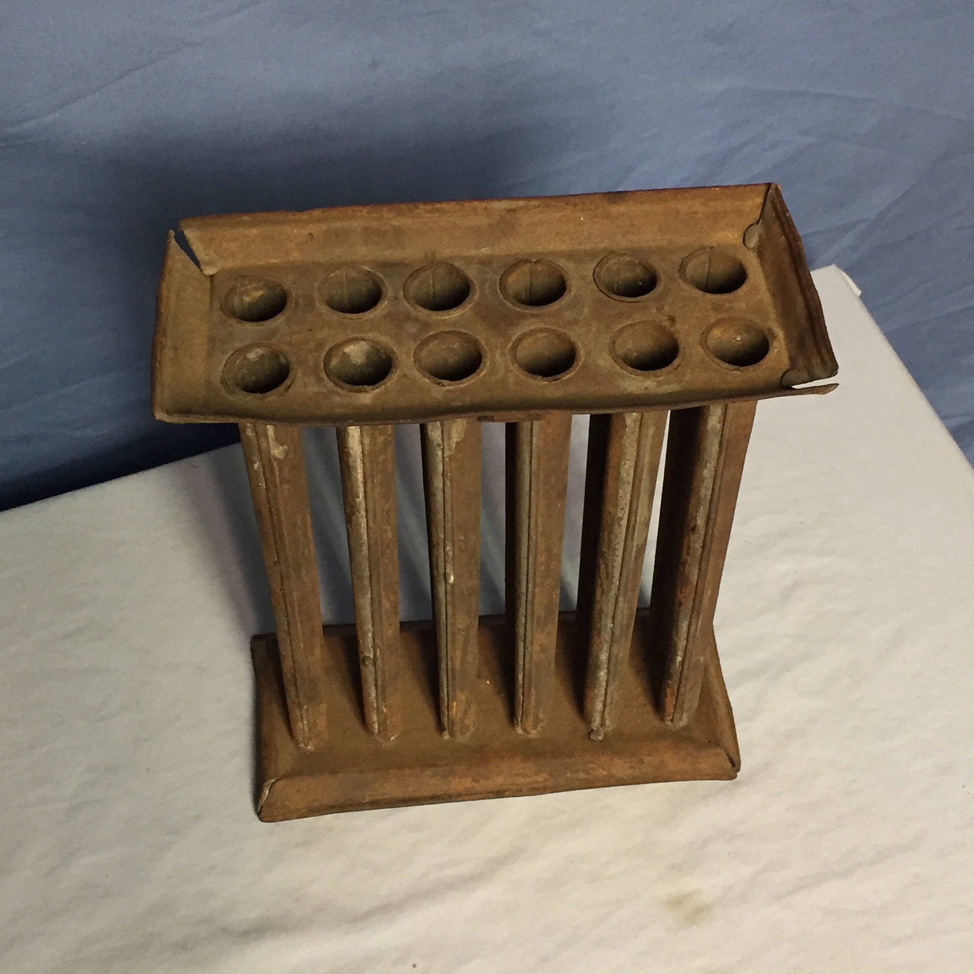 Vintage Metal Candle Mold
