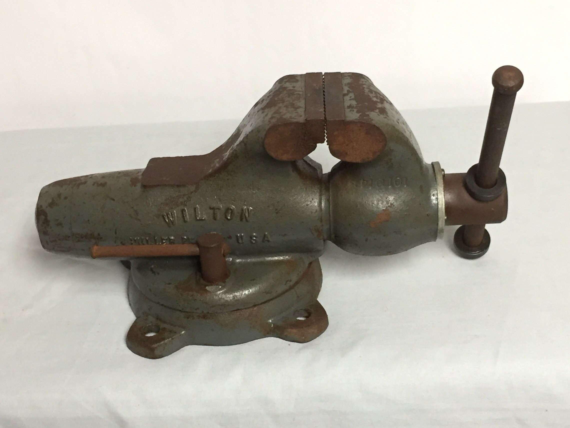 WILTON 9300 Blacksmith Anvil Vise, Machinist Bullet Vise, Mechanic's