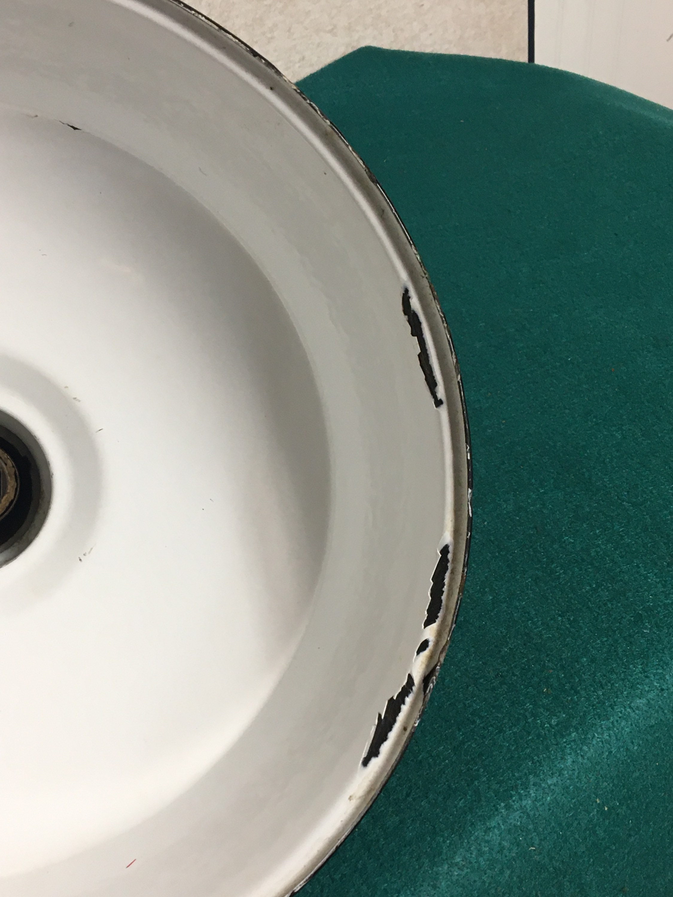 1940's Ivanhoe 12 Green Industrial Porcelain Enamel Barn Light, Gas