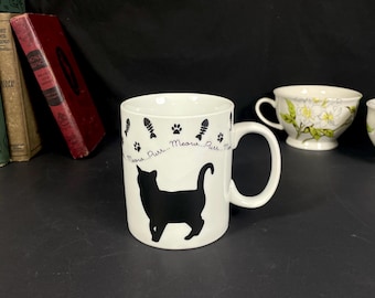 Kitty Cat Mug from Creative Tops, Ltd., Black and White Cat Lovers Mug