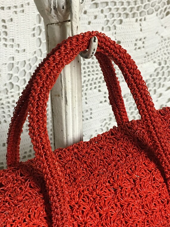 plastic bolsa crochet mat