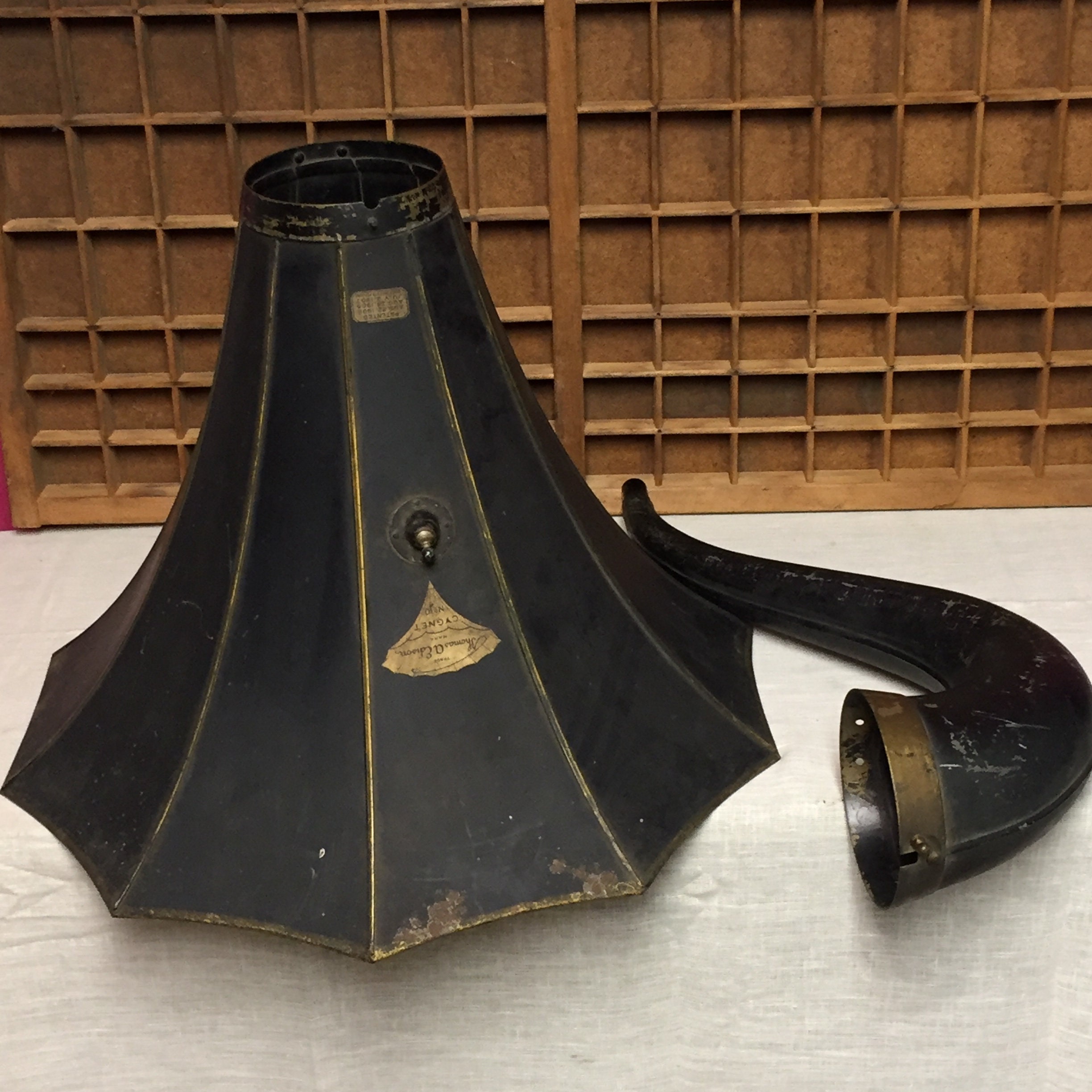 RESERVED For JEFF Antique Thomas A Edison, No 10, Phonograph