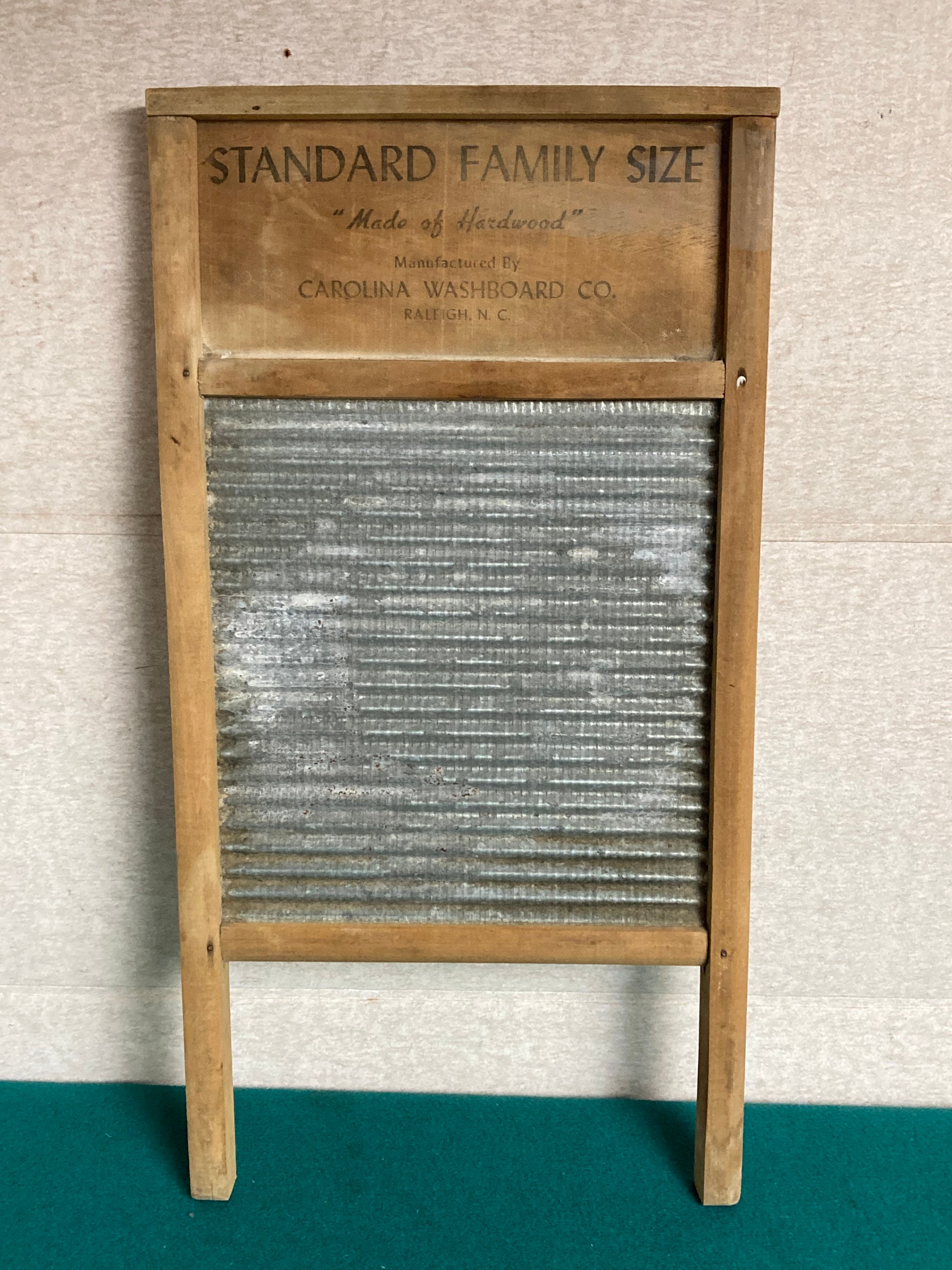 Primitive Antique Carolina Washboard Two In One Family Size