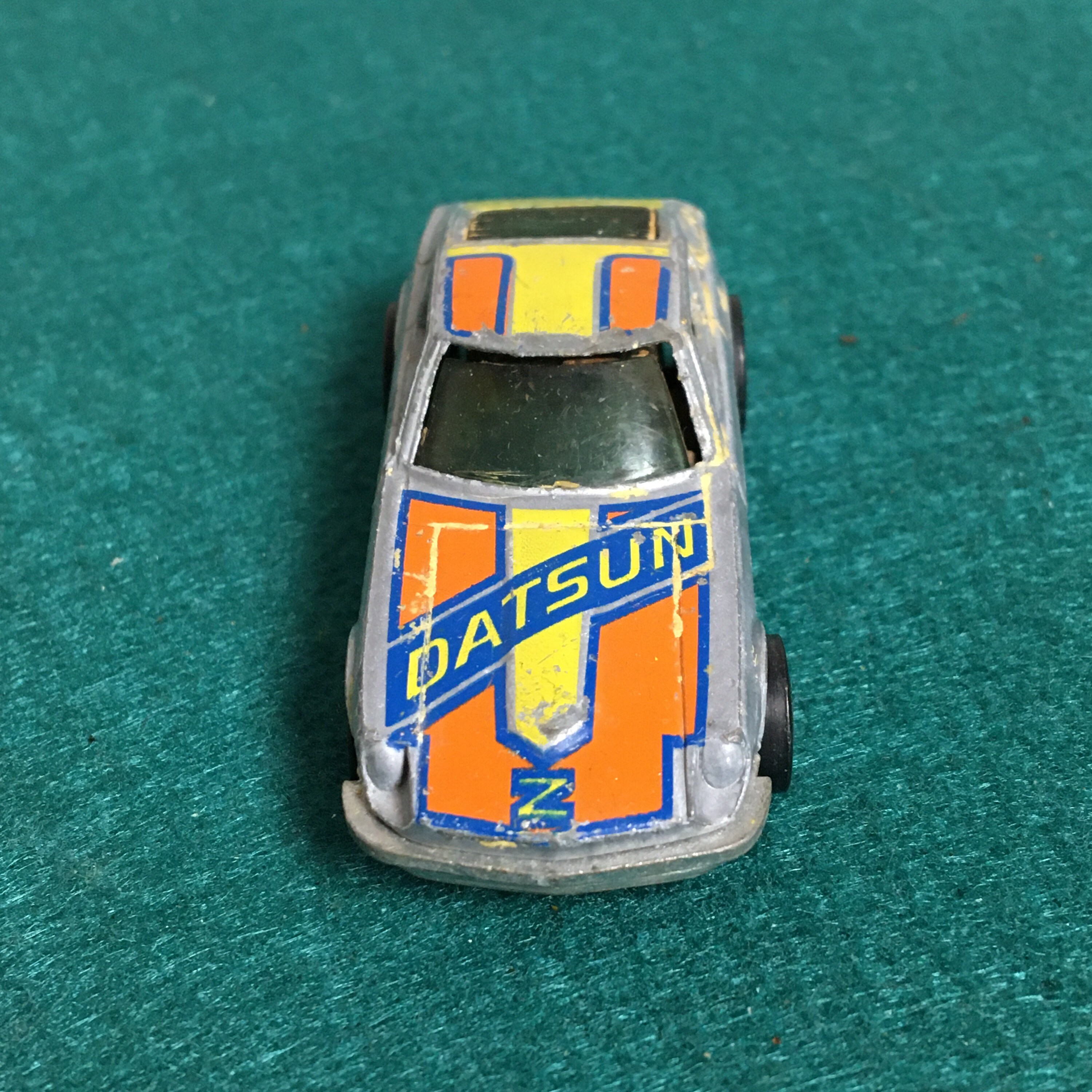 Vintage 1976 Hot Wheels Z Whiz, Blackwall, Gray Datsun, 1977 Hot Wheels