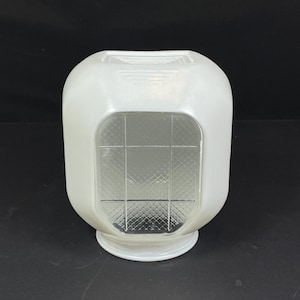 Mid Century Milk Glass Globe Shade Bathroom Vanity Wall Light