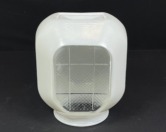 Mid Century Milk Glass Globe Shade Bathroom Vanity Wall Light