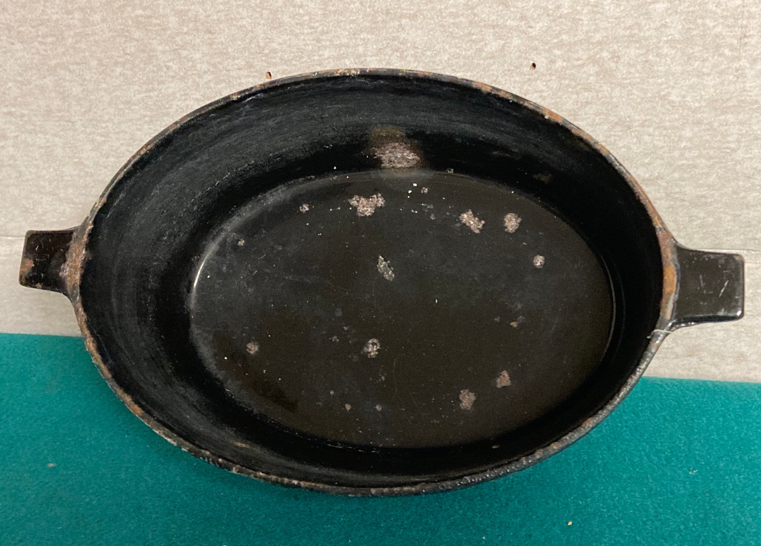 Antique Cast Iron Lattice Top Steamer Pot, Woodstove Humidifier