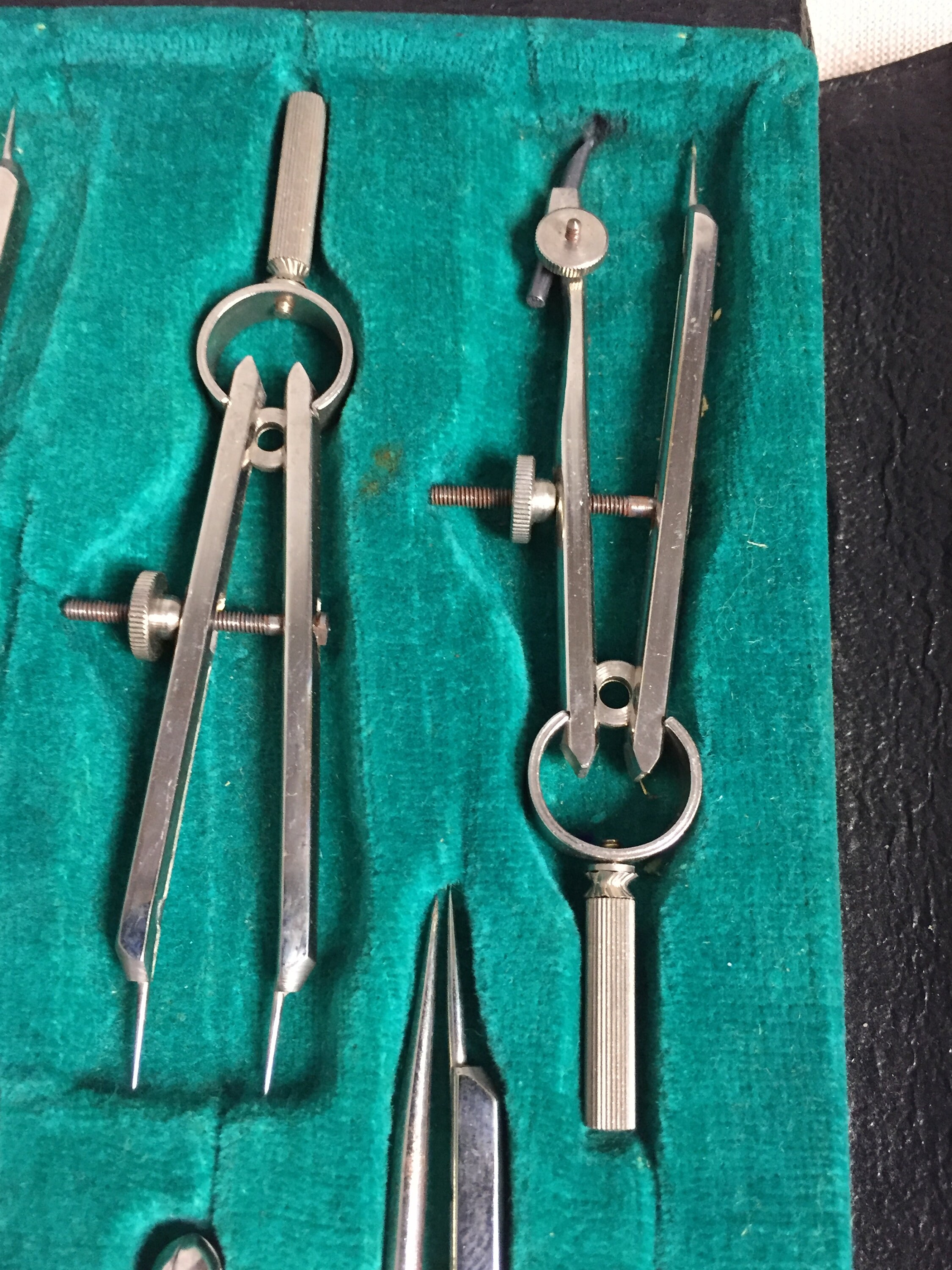 COMPASS Drafting Tools, Germany Drafting Tool Set with Case, Caliper