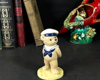 Victor, 1997 Porcelain Teddy Bear Figurine, Bing & Grøndahl Teddy Bear Collection, First Issue