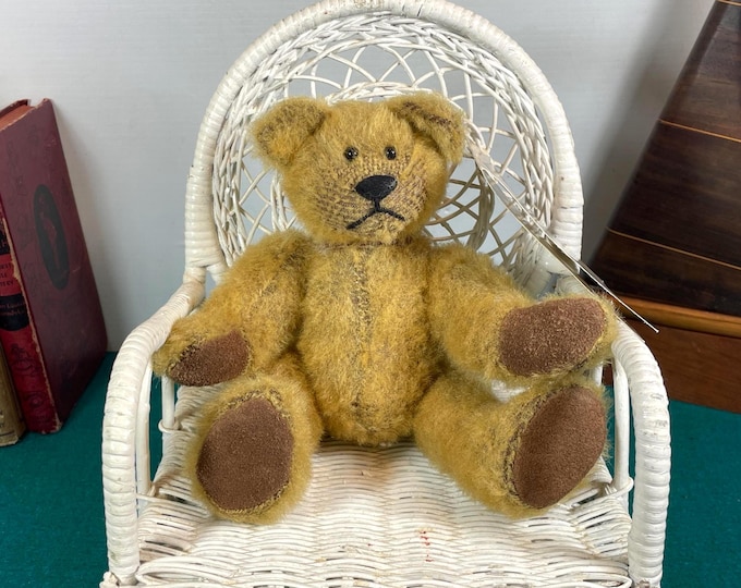 Featured listing image: Judy Senk Bears, "Rugby" Teddy Bear, Russ Berrie