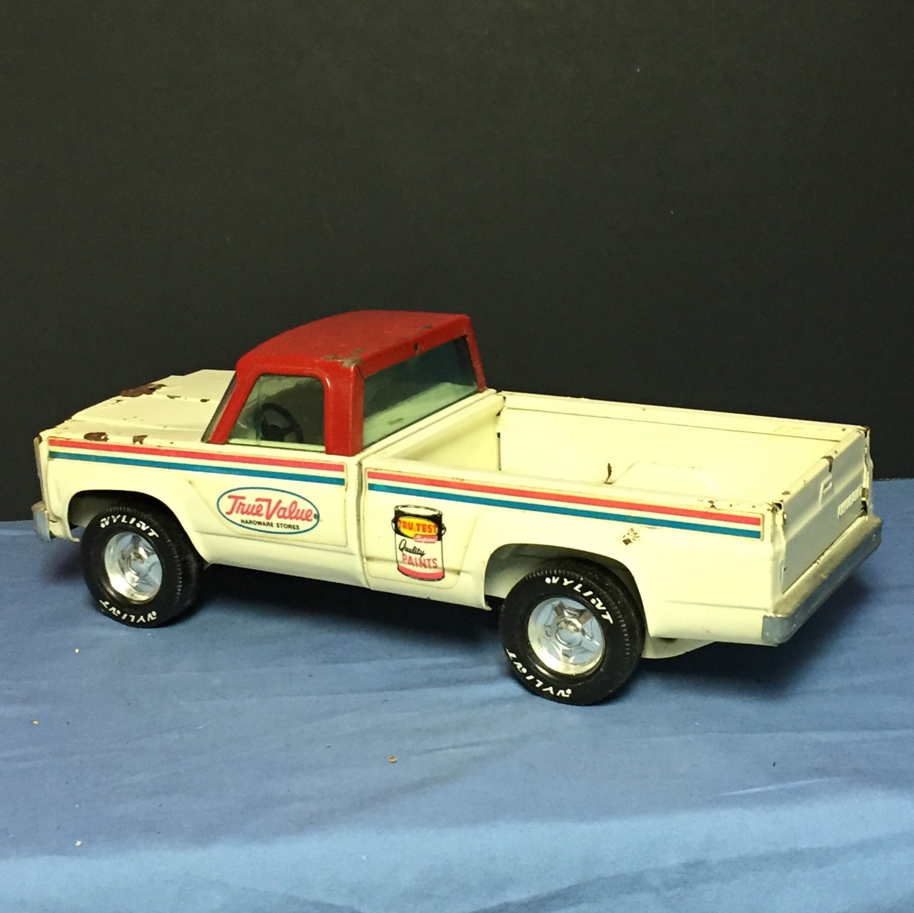 Nylint True Value, Chevrolet Pickup Truck, White and Red Chevy Pickup