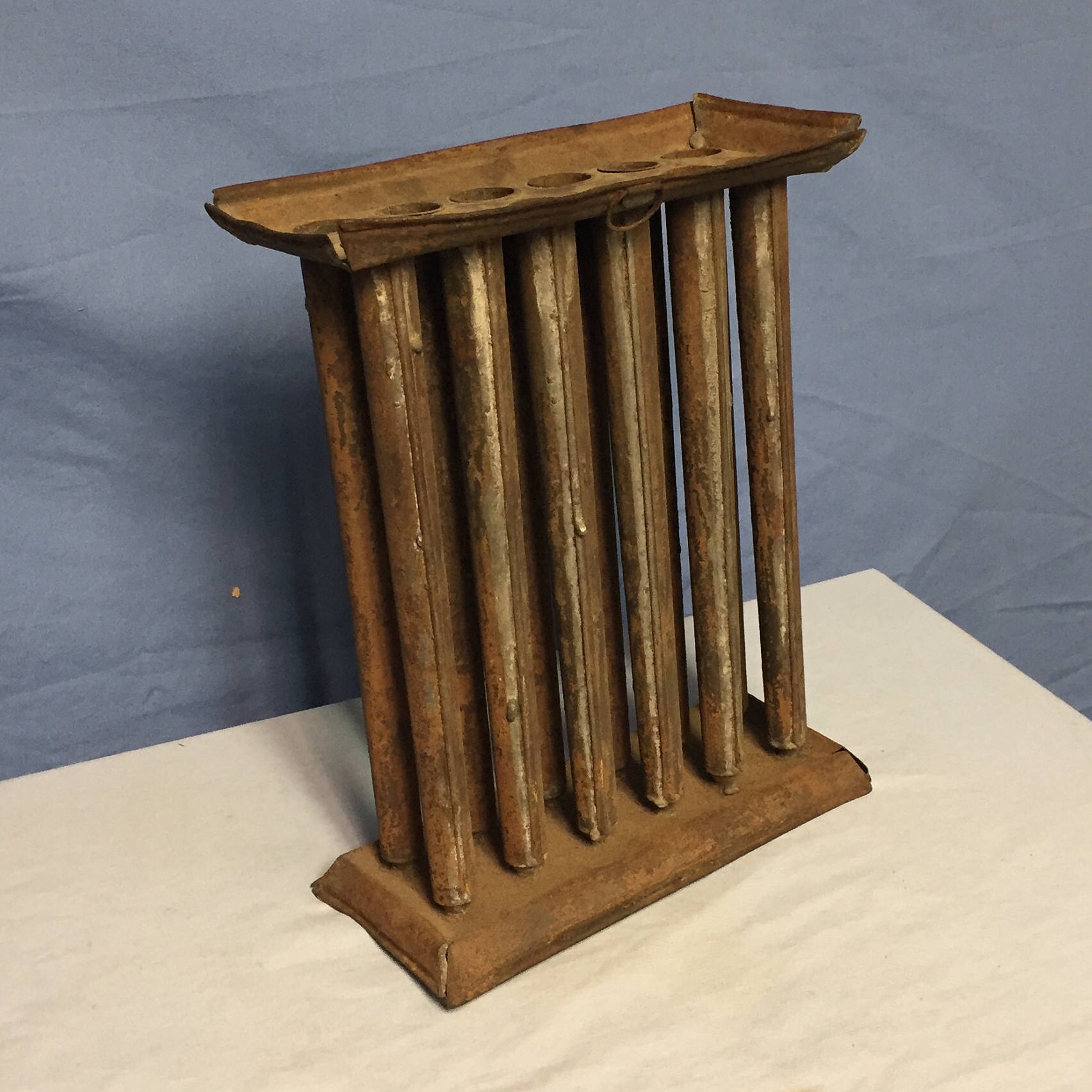 Vintage Metal Candle Mold