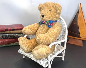 Vermont Teddy Bear, Signed Kathleen and Dated 1994 on Left Paw