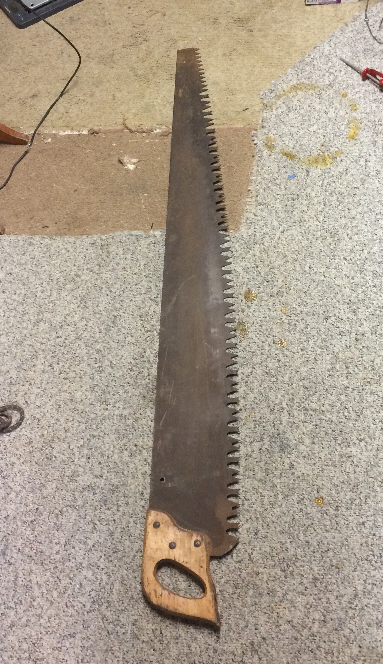Henry Disston 54 Crosscut Logging Saw 1 or 2 Man 554 Champion Tooth