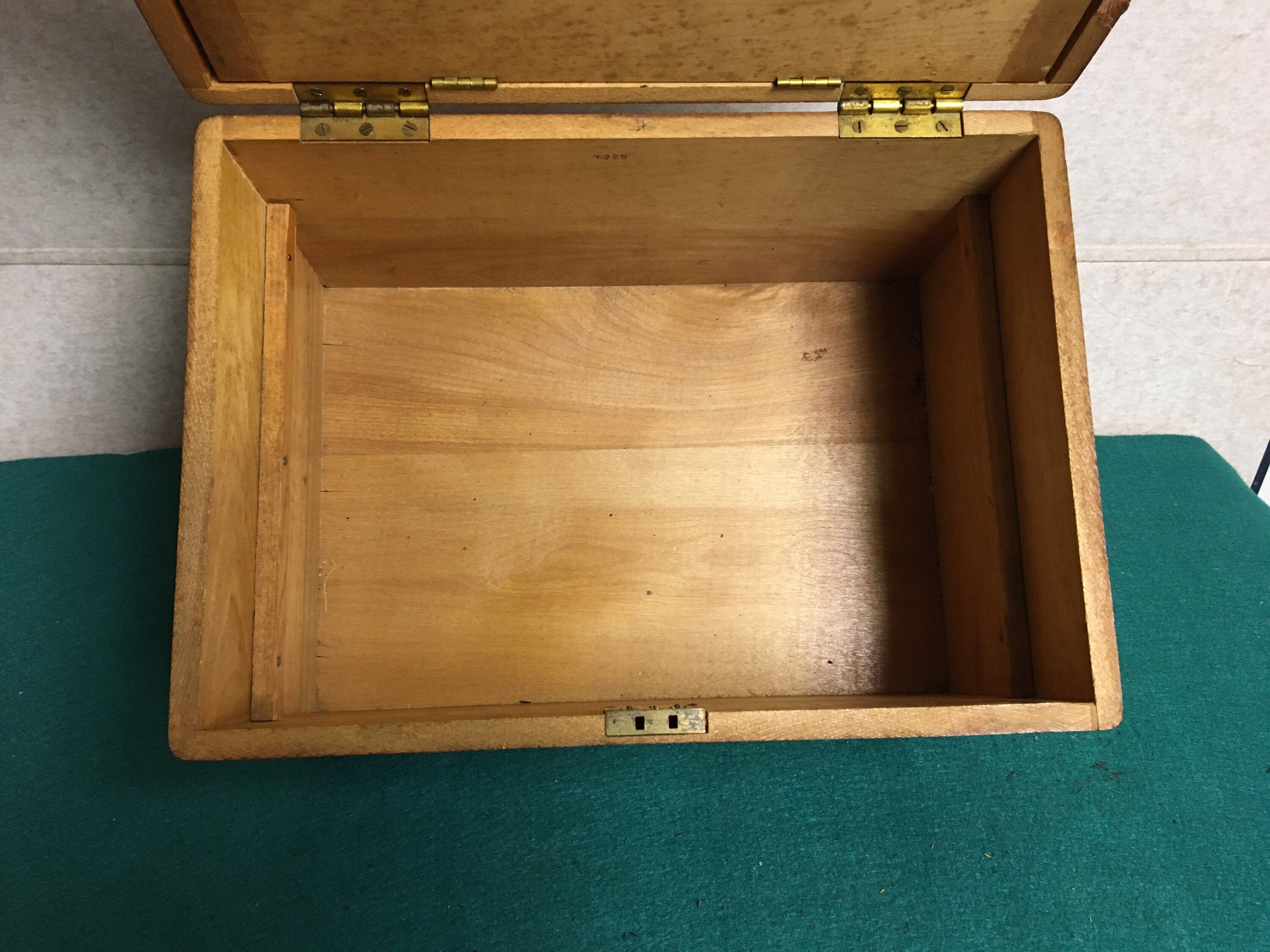 Antique Tabletop Writing Desk, Primitive Captain's Lap Desk, Portable