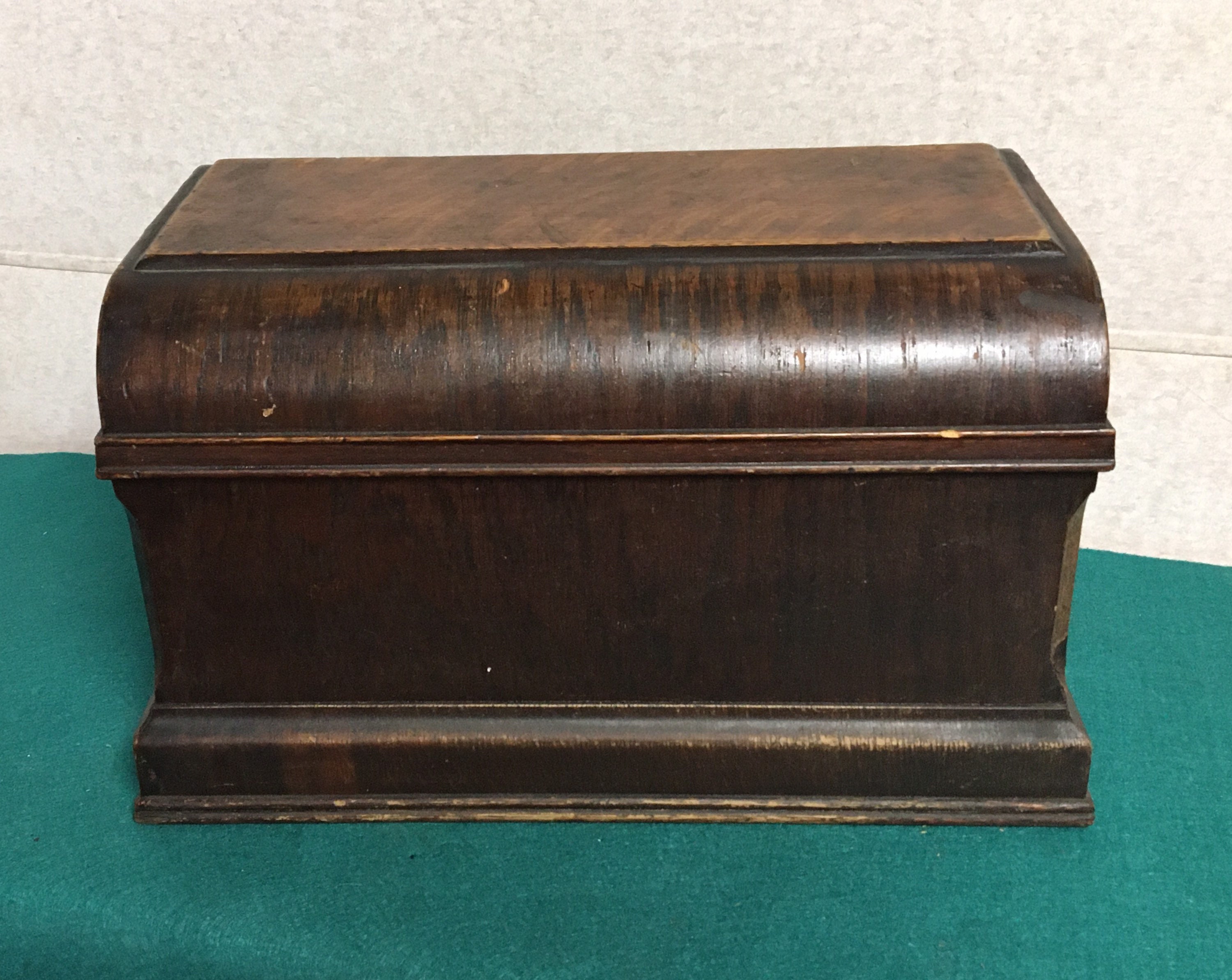 STANDARD Treadle Sewing Machine Wooden Top Cover, Coffin Case, Oak