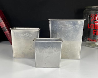 Shore Craft Stainless Steel Ice Cream Molds, Set of 3
