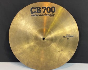 CB 700 Internationale 18" Crash Ride Cymbal, #5588, Brass