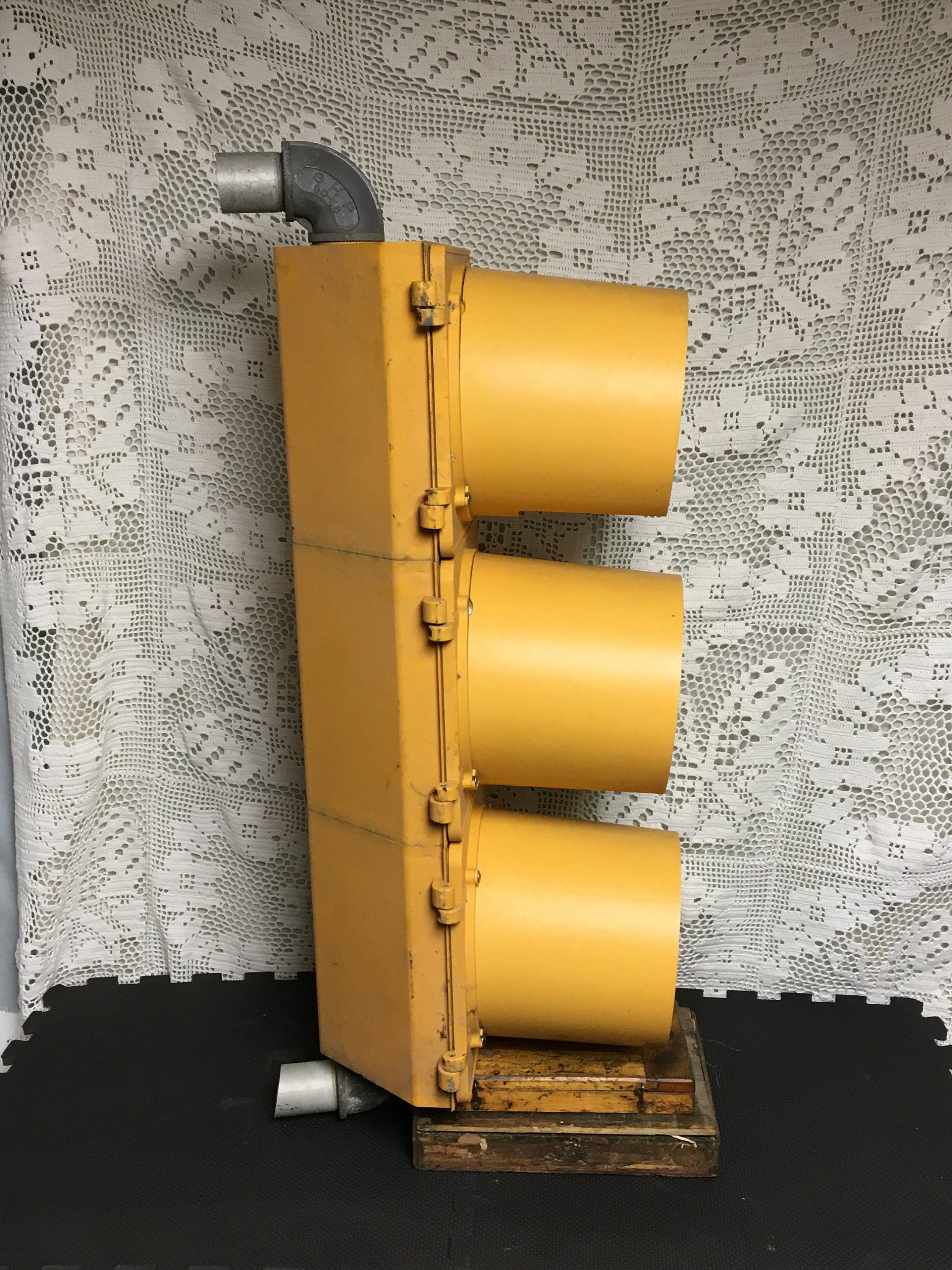 Authentic Retired Traffic Signal Light, Red Light, Green, Yellow