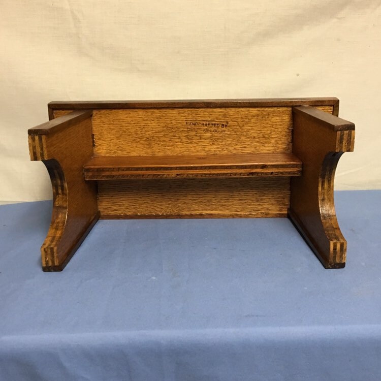 Handmade Mortise and Tenon Stool, Wooden Step Stool, Wood Foot Stool