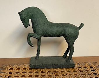 Bronze Imperial Horse of Xian Statue from Franklin Mint