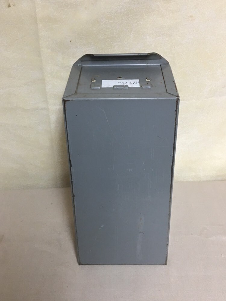 Set of 4 Heavy Duty Industrial Gray Steel Parts Drawers, EQUIPTO Parts