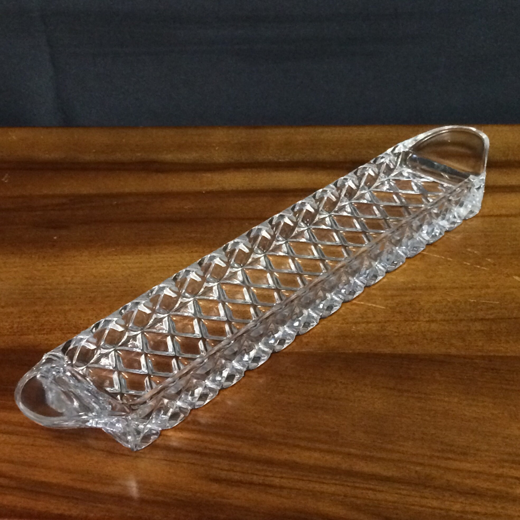 Vintage Crystal Condiment / Cruet Set from Western Germany, Set of 5