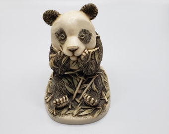 Panda Bear Trinket Box Figurine,  Harmony Kingdom, Bamboozled Panda, Polymer Resin