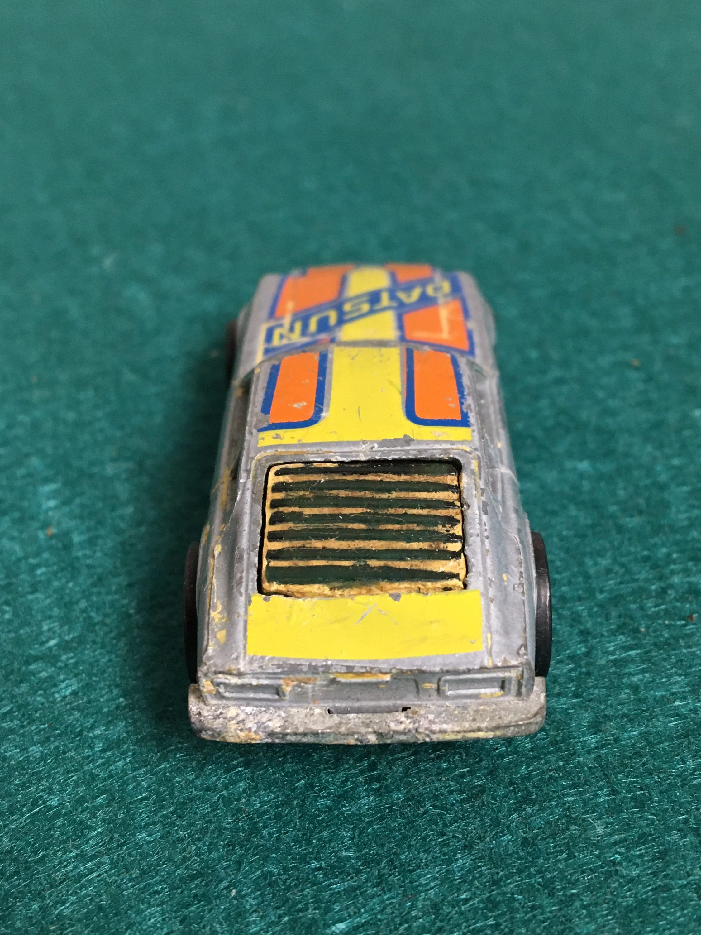 Vintage 1976 Hot Wheels Z Whiz, Blackwall, Gray Datsun, 1977 Hot Wheels