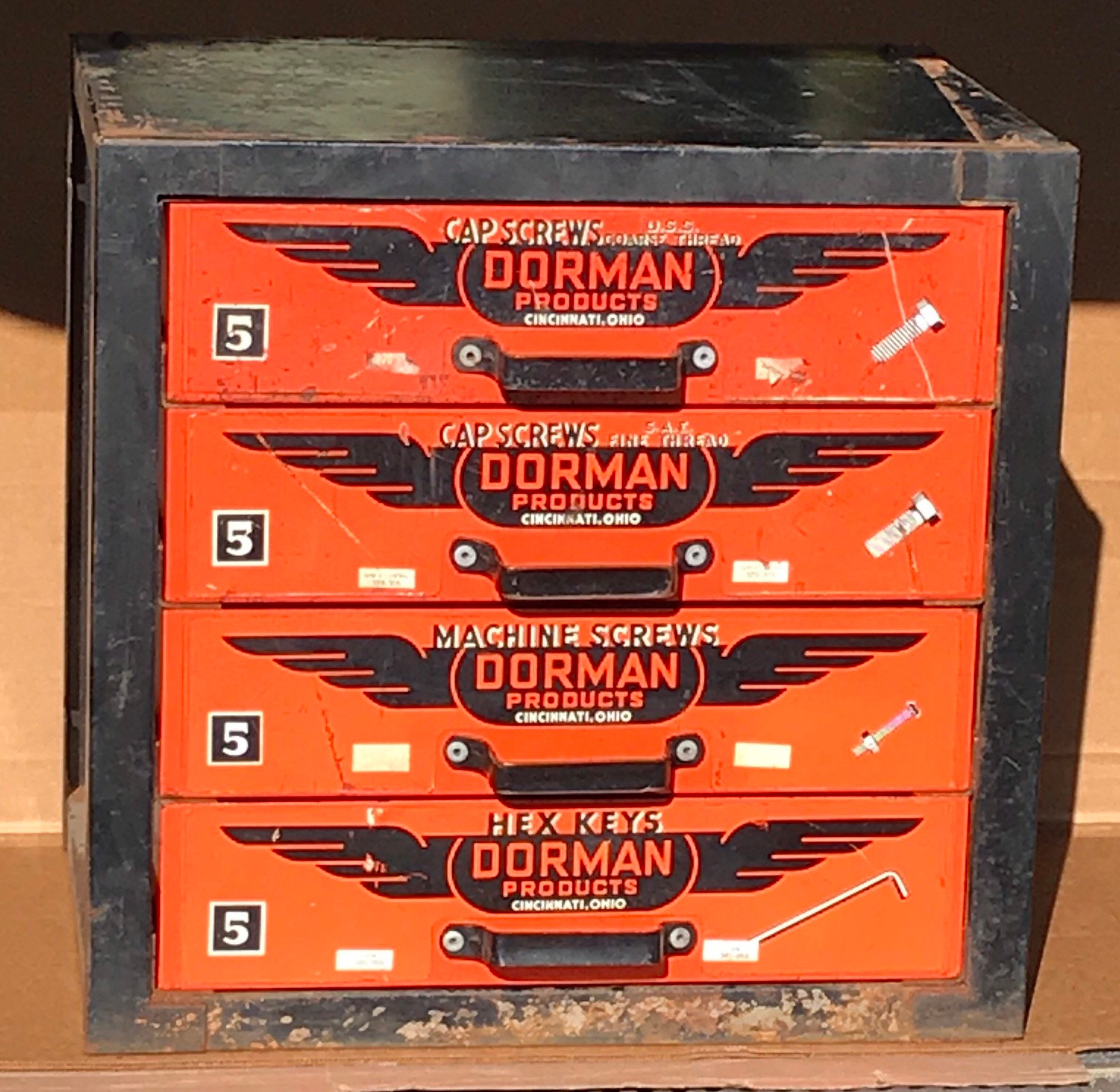 Dorman Industrial Parts Drawers, Automotive Parts Gas