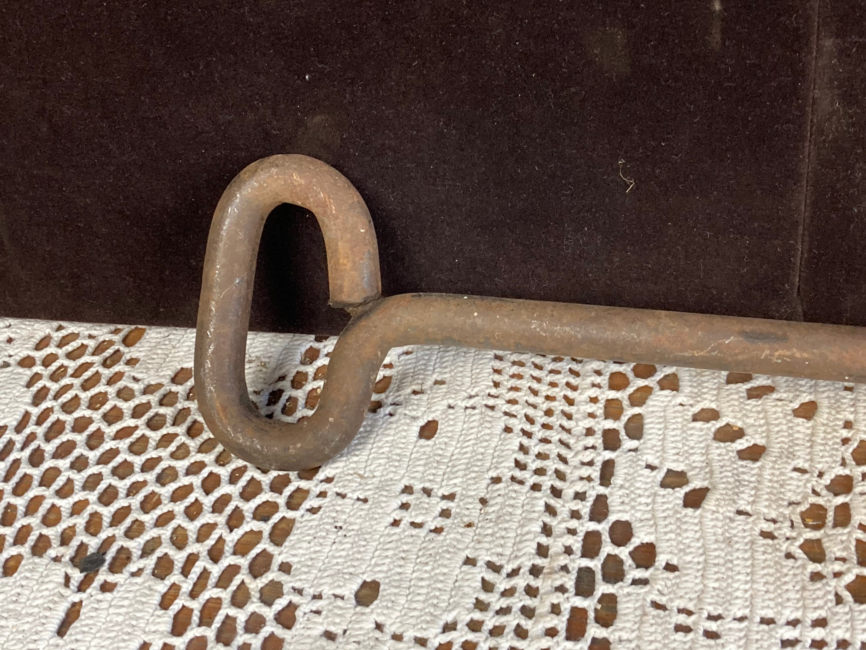 Antique Slate Roofing Shingle Hook Tool, Slater's Roofing Tool