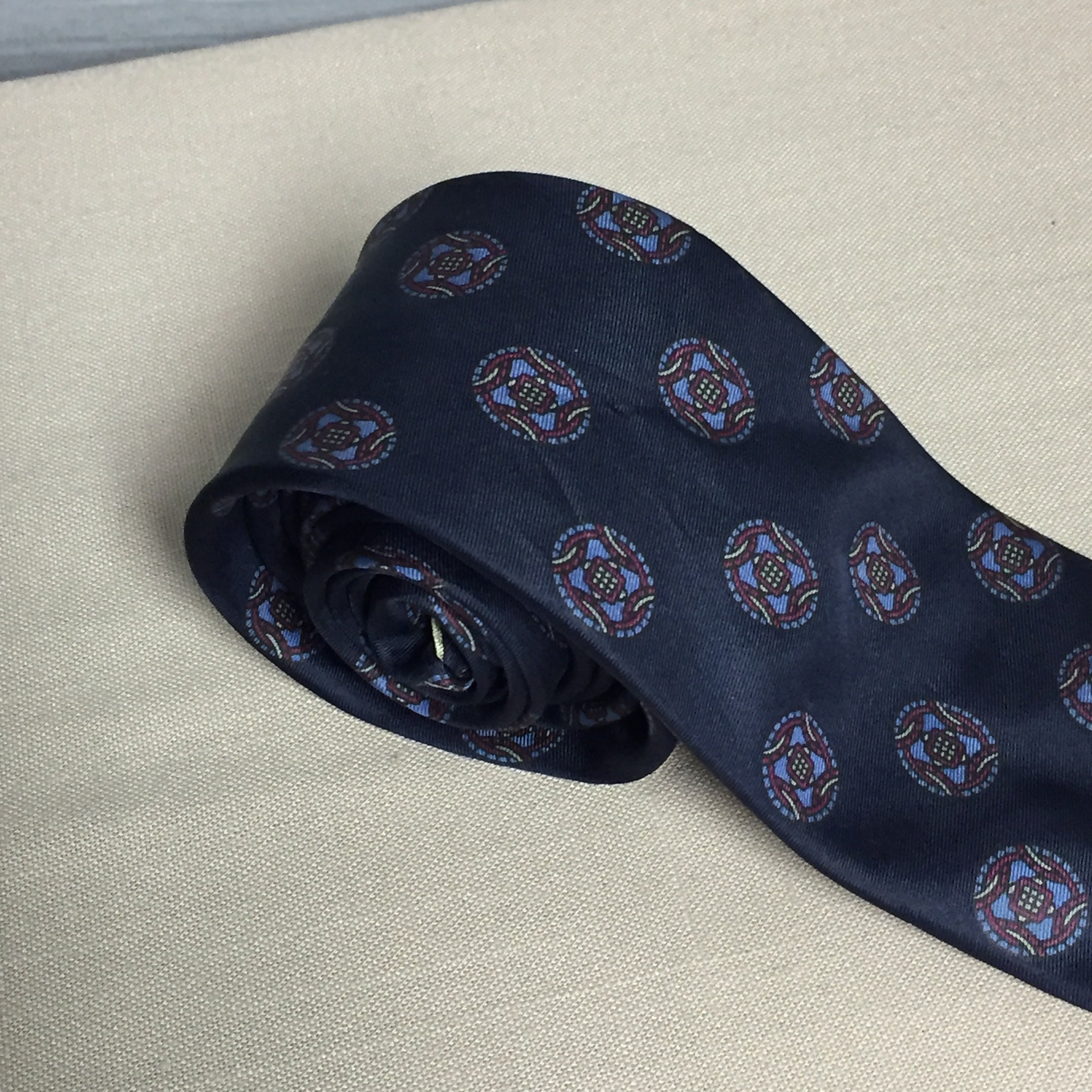 Pierre Cardin Men's Tie, Vintage Peirre Cardin Paris New York, Silk Tie