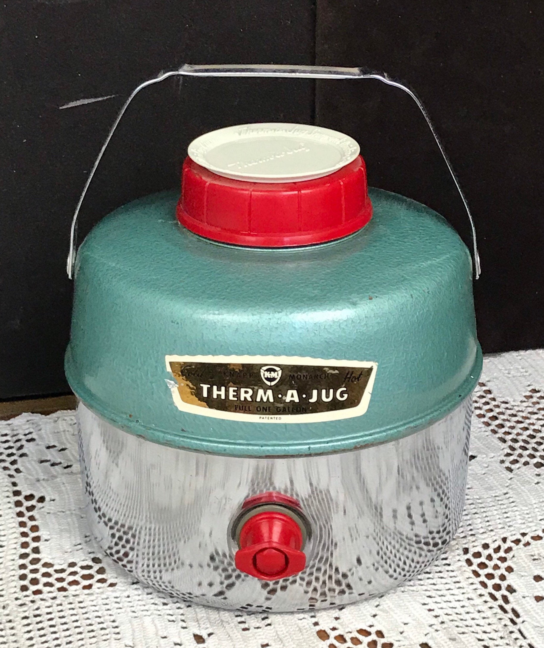 's Knapp Monarch Therm A Jug, 1 Gallon Metal Portable Water