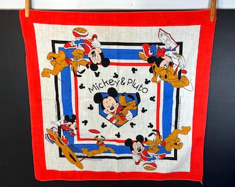 Mickey Mouse and Pluto Bandana, Walt Disney Co.