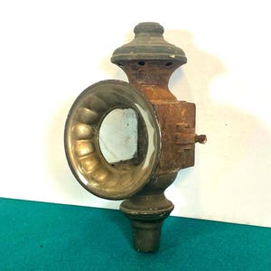 Antique Early 1900&#39;s Carriage Driving Lamp Buggy Lantern