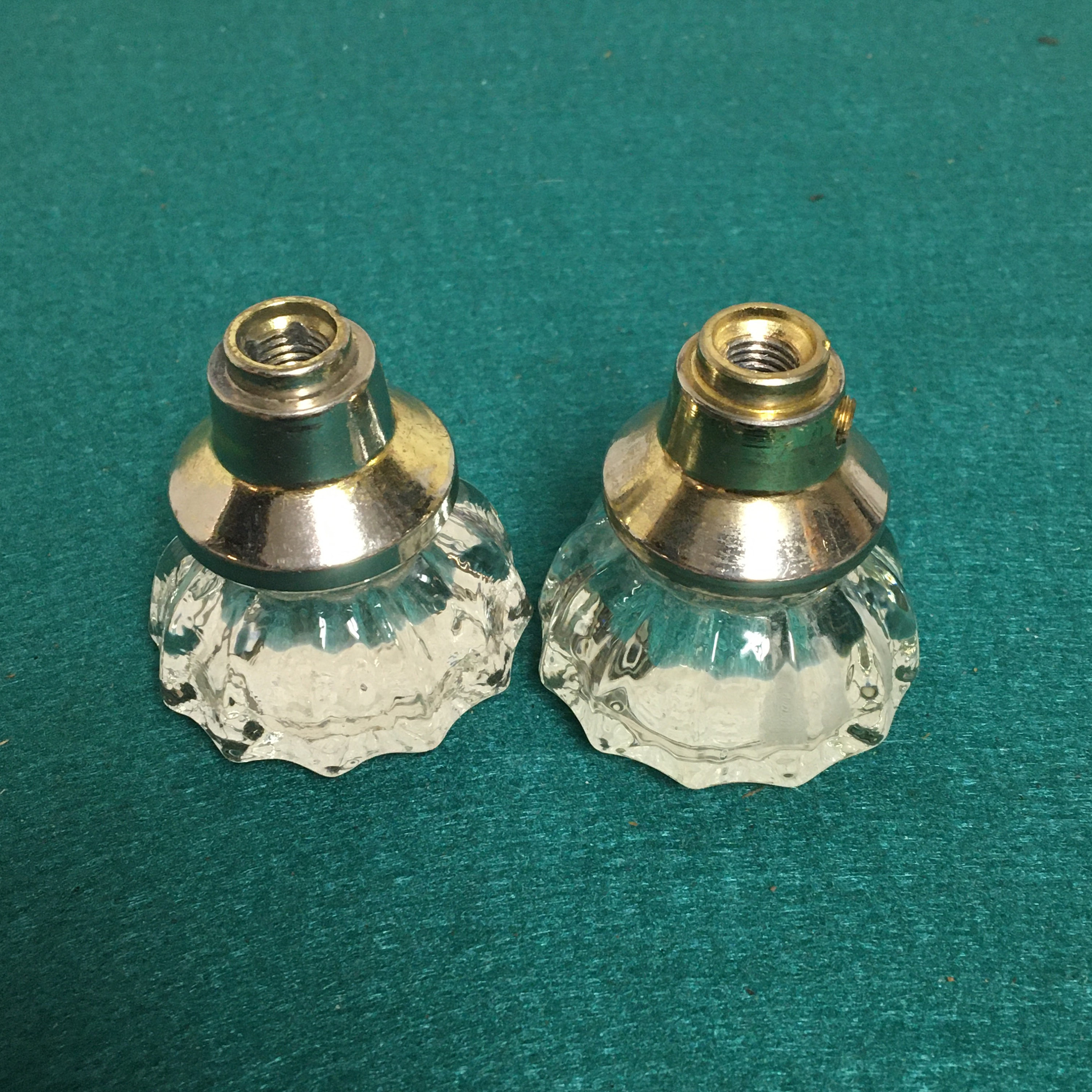 Antique Glass Door Knobs, Vintage Door Hardware, Architectural Salvage