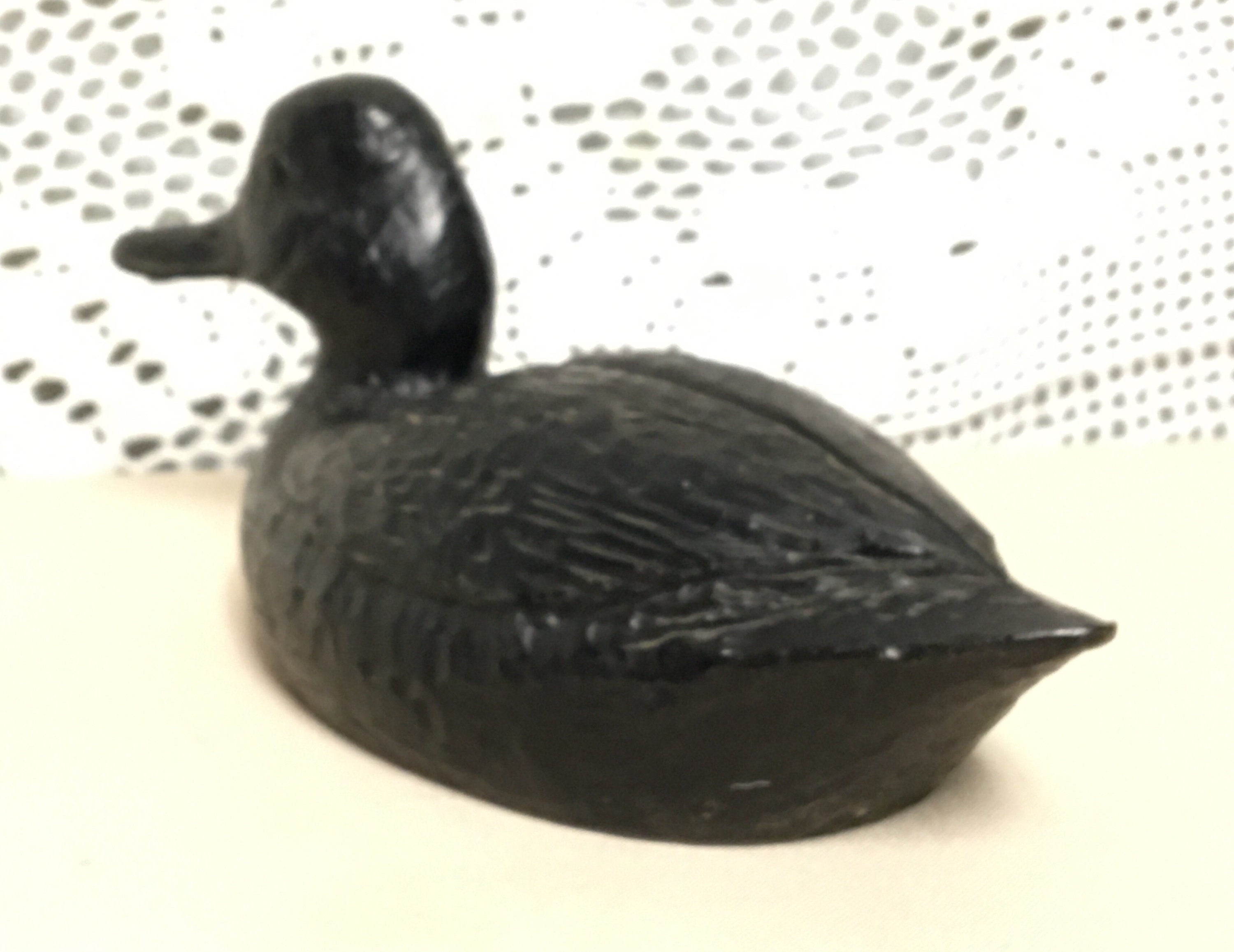 resin duck statue
