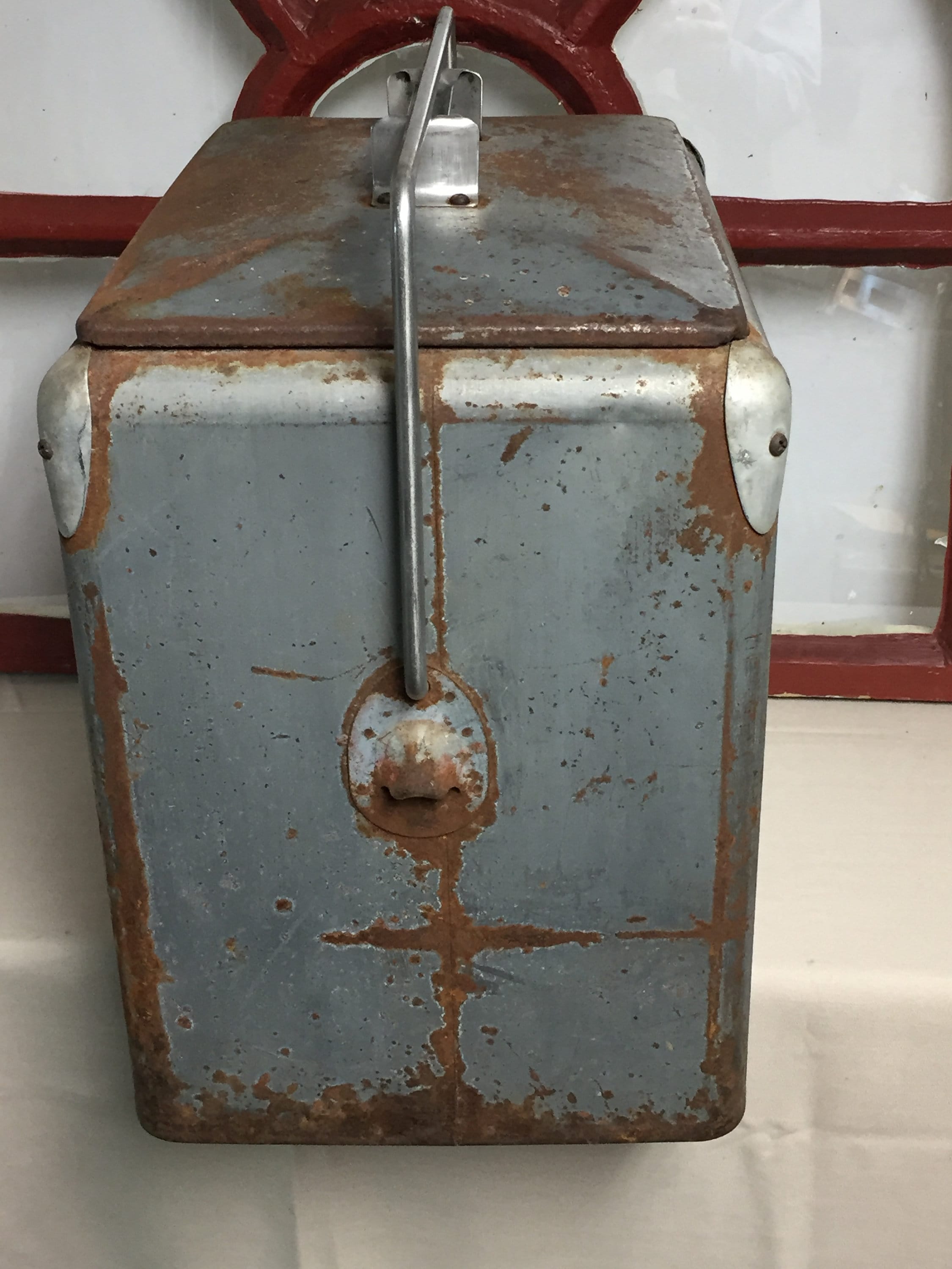 Vintage 1950's Temprite MFG CocaCola Cooler Ice Chest, Soda Pop, Coke