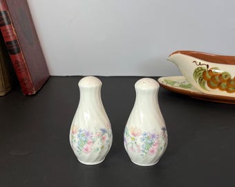 Wedgewood "Angela", Porcelain Salt and Pepper Shakers