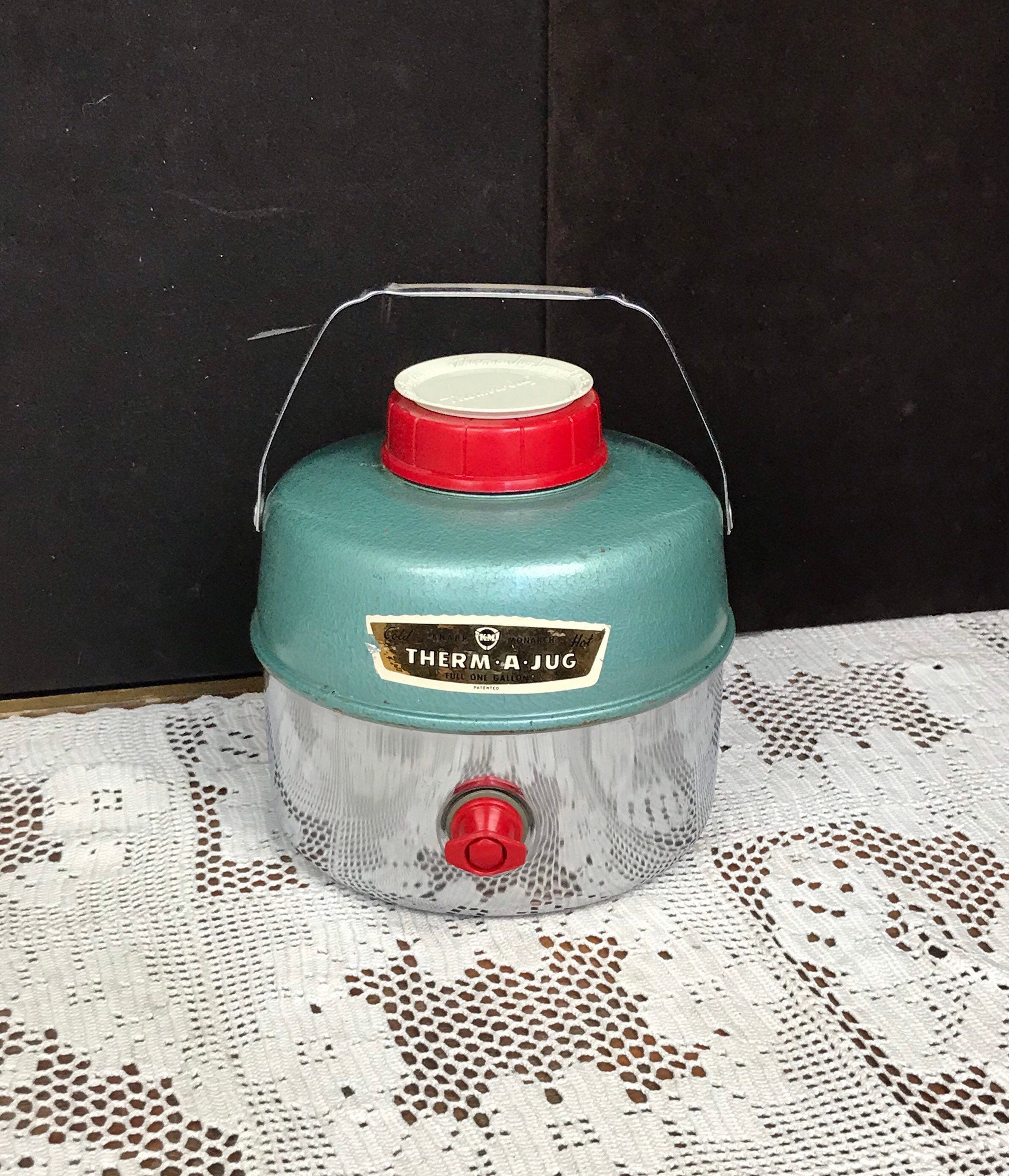 Vintage KNAPP Monarch Hot Cold Therm A Jug One Gallon Thermos - Ruby Lane