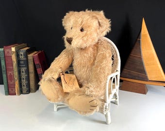 Barbara's Originals Honey Cup Bears, Esmaralda No. 7 Teddy Bear, One of a Kind, Handmade Mohair Bear