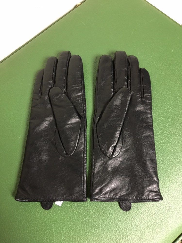 Adrienne Vittadini Leather Gloves, Ladies Gloves, Cashmere and Wool ...