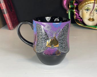 Disney, Minnie is the Main Attraction Mug, Glitter Bow and Fireworks, Limited Release Mug