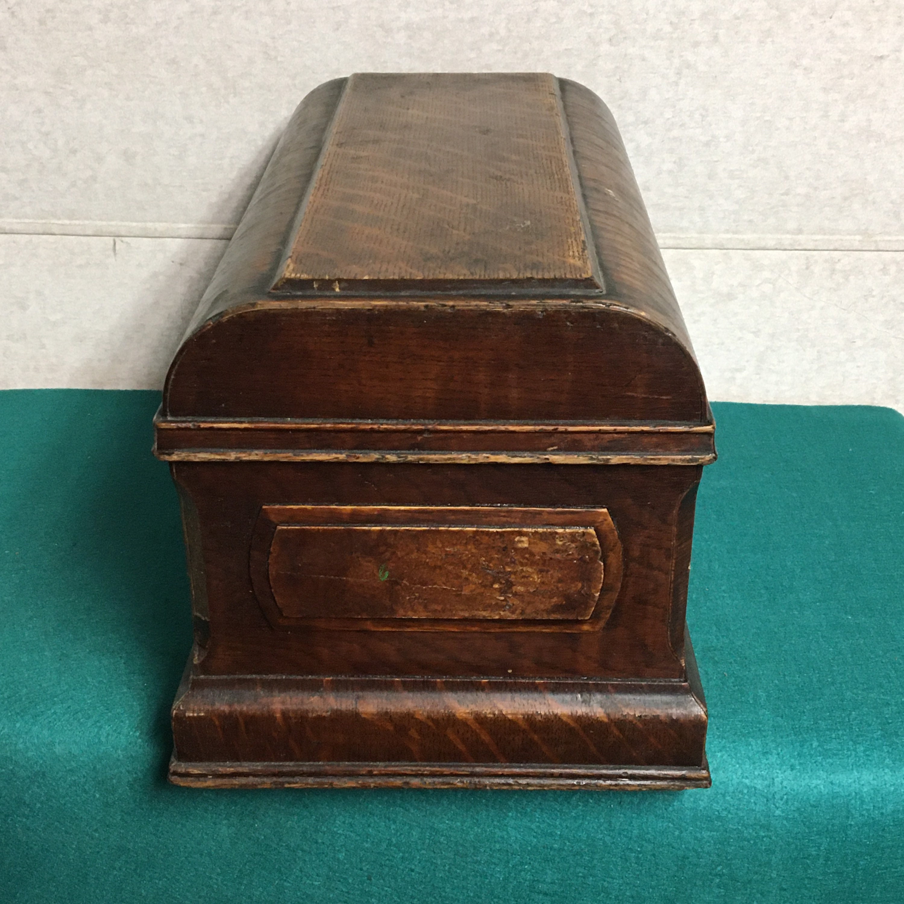 STANDARD Treadle Sewing Machine Wooden Top Cover, Coffin Case, Oak