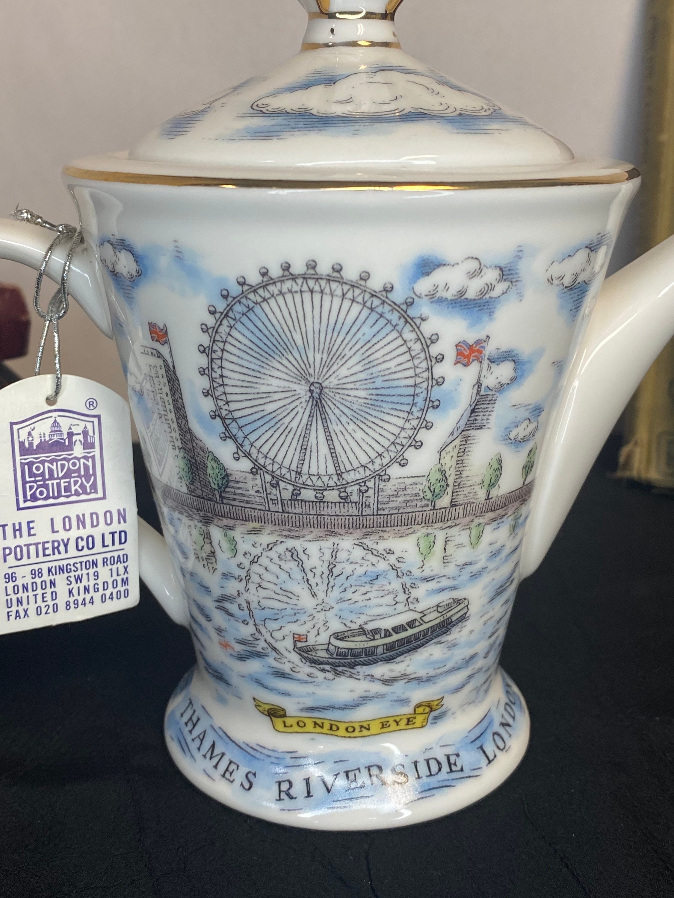 London Pottery, David Birch Reflections Teapot