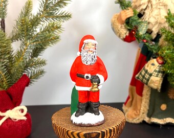 Santon's Colette Santa Figurine, Made in France
