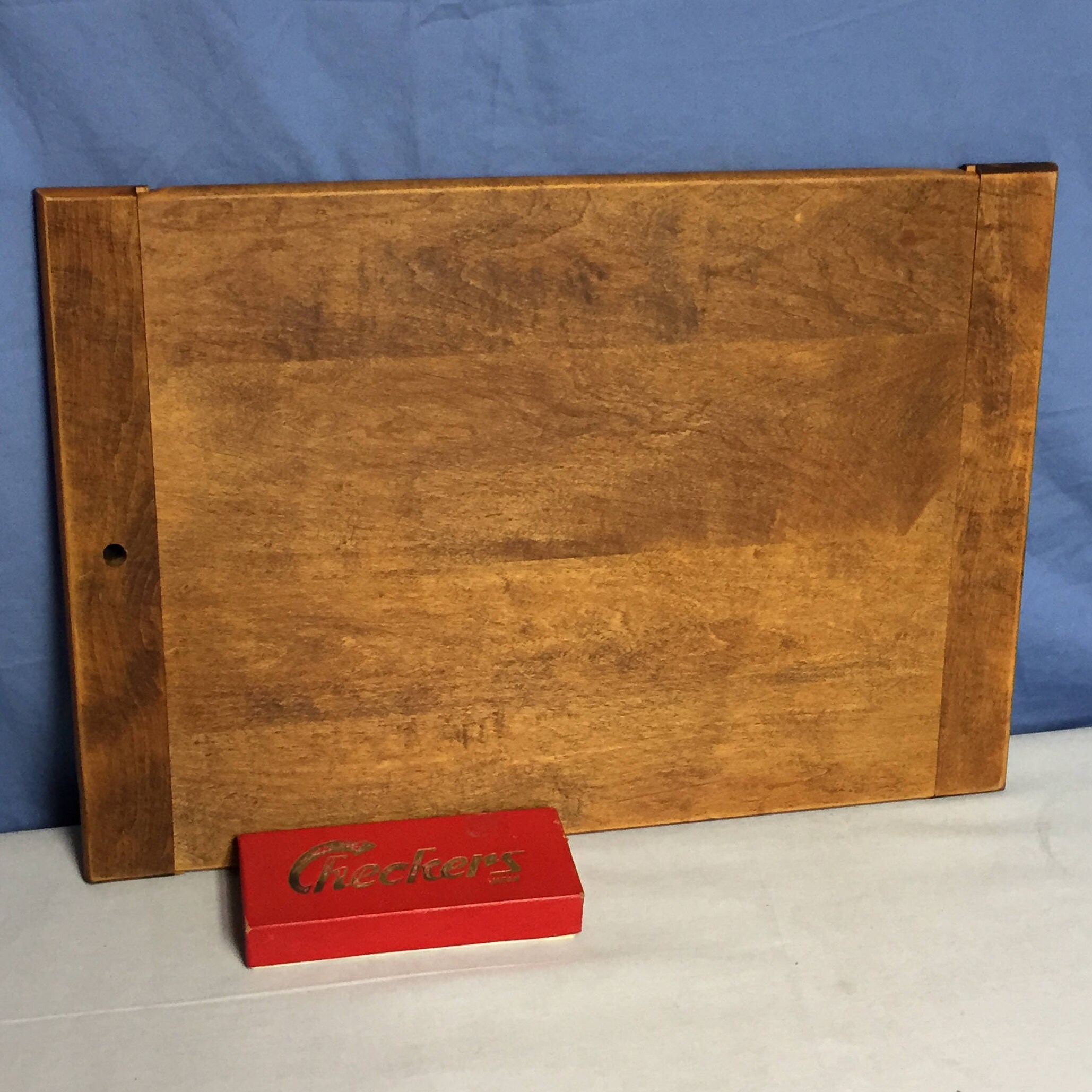 Vintage Wooden Checker Board with Checkers In The Original Box